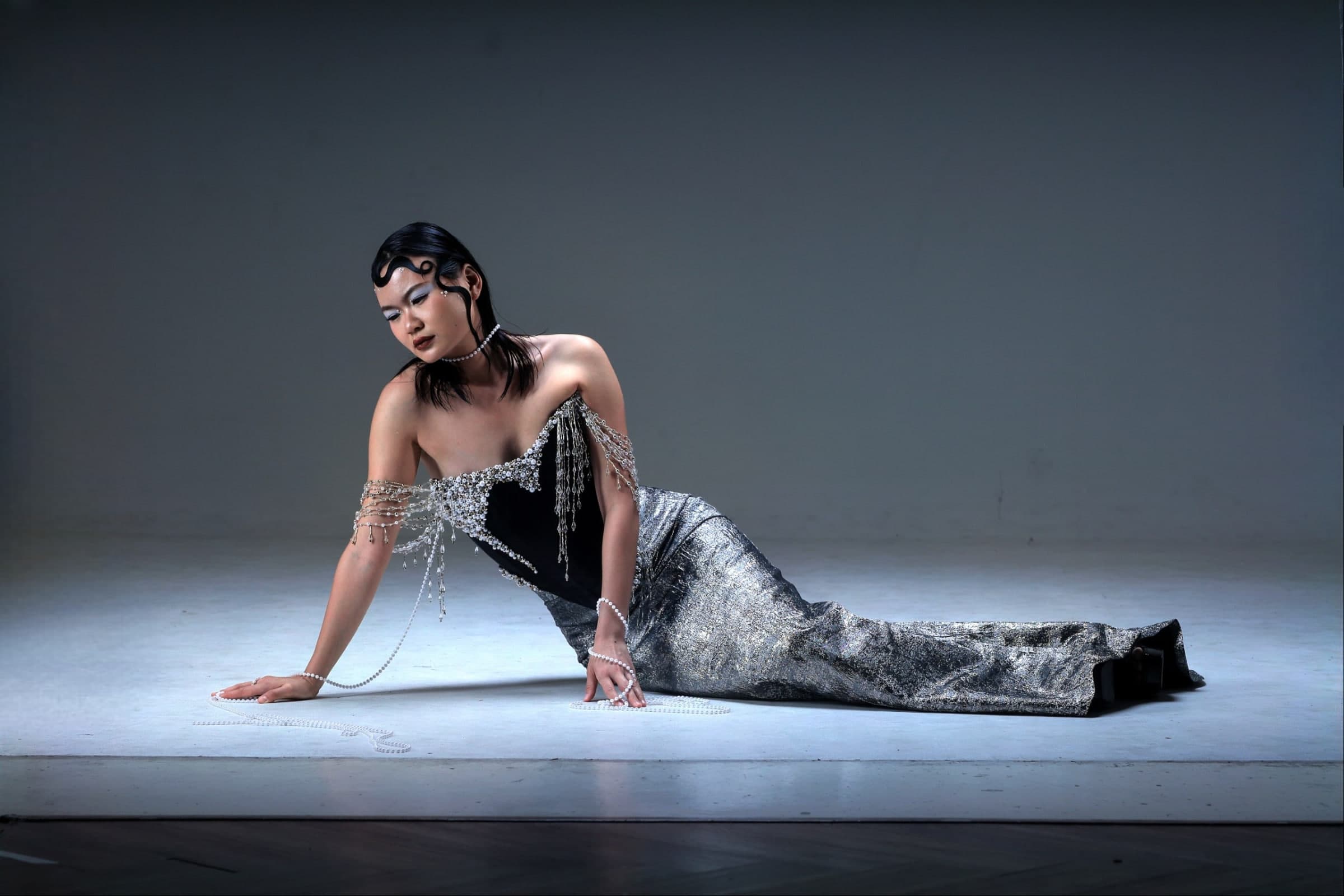 Liquid Pearl — look 01, Jakarta Prestige Models