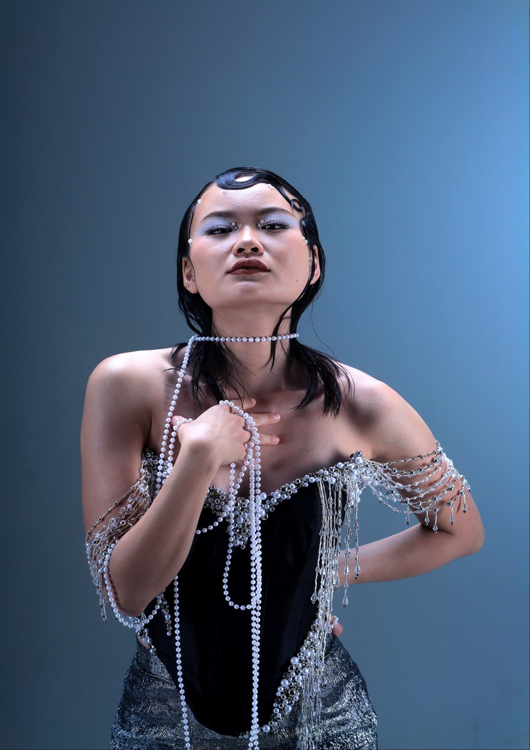 Liquid Pearl — look 03, Jakarta Prestige Models