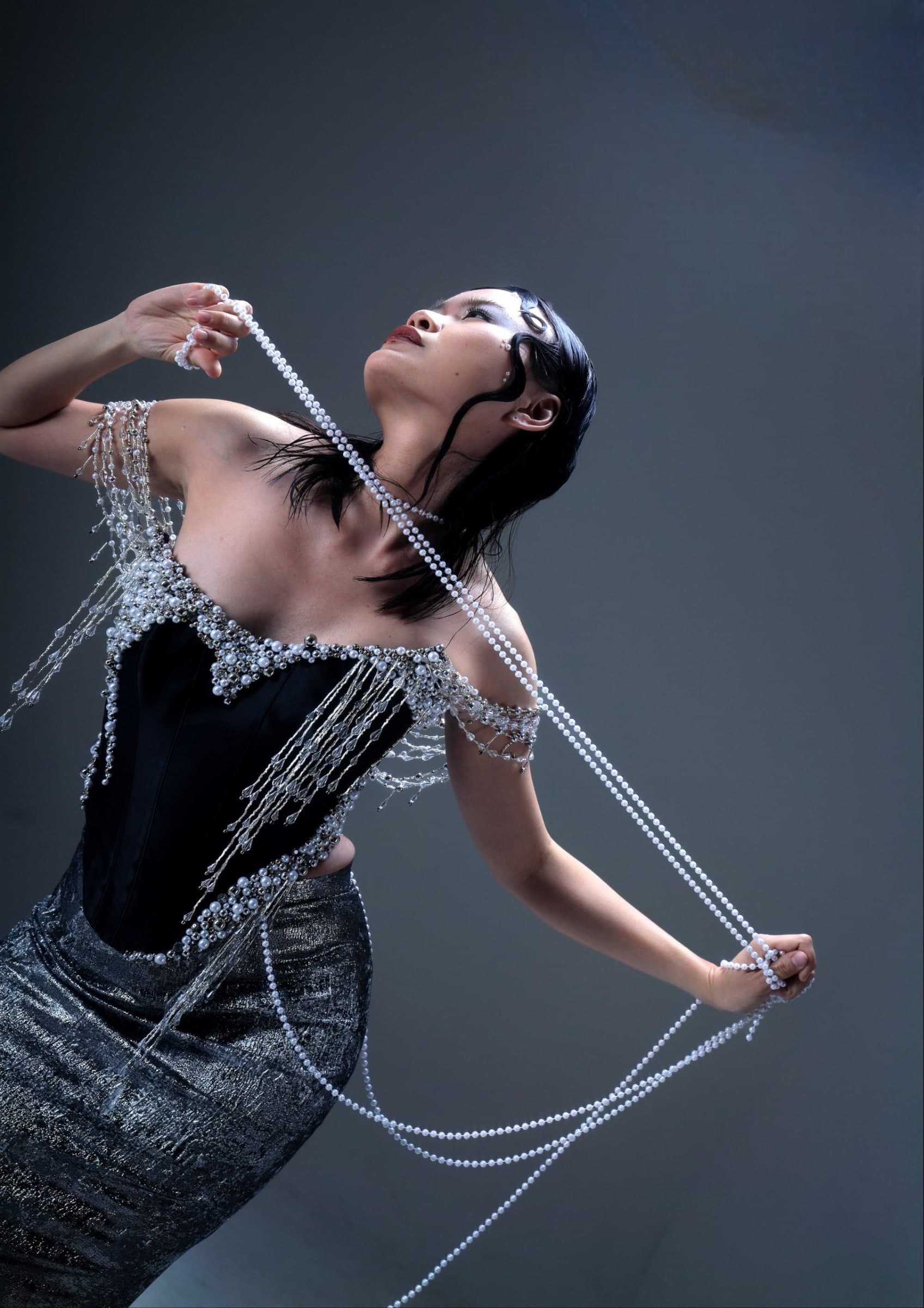 Liquid Pearl — look 05, Jakarta Prestige Models