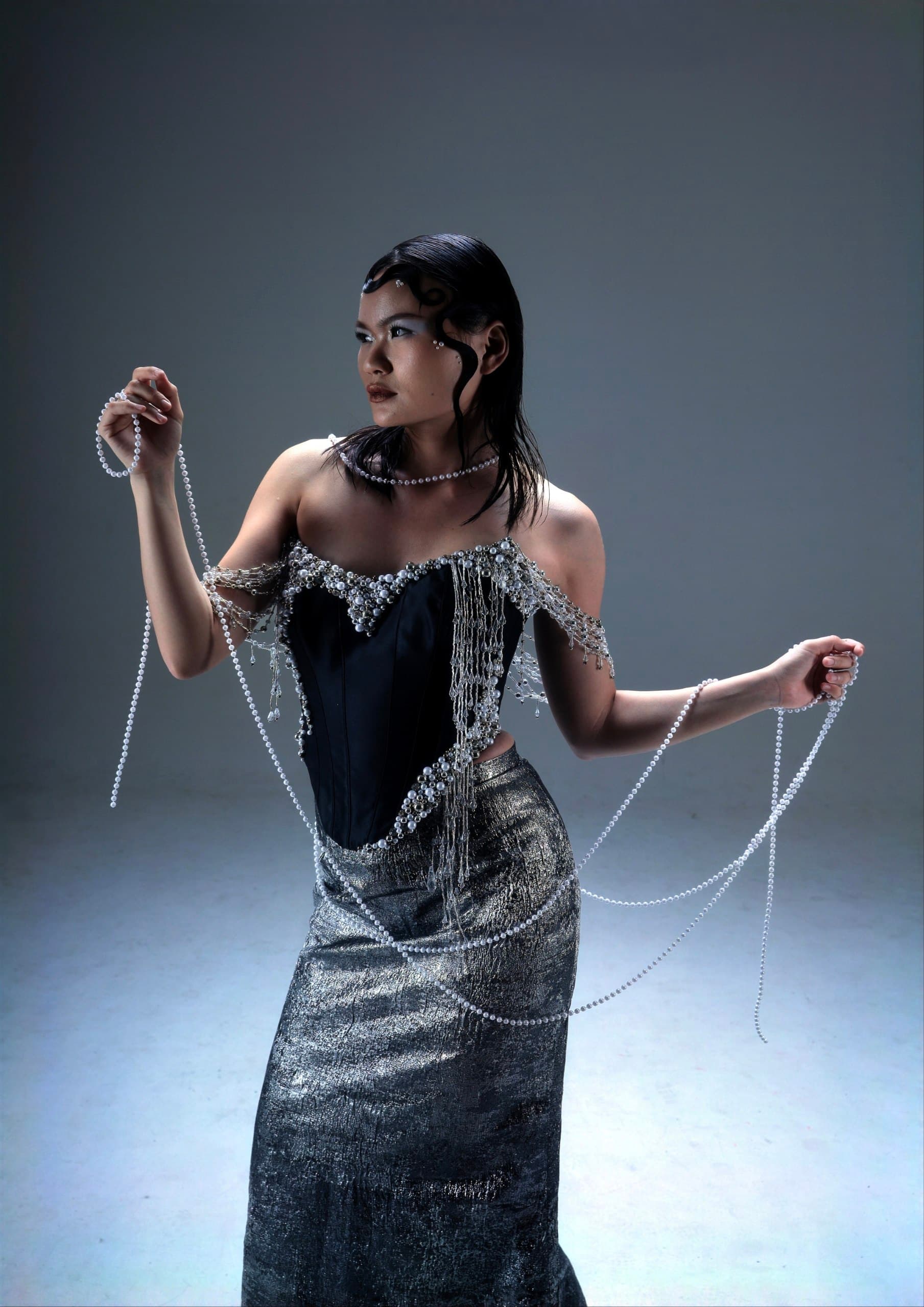 Liquid Pearl — look 07, Jakarta Prestige Models
